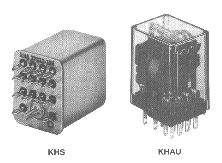 potter brumfield electronic product potter & brumfield Products p&b relay p&b relays KH, KHA and KHAU Relays Relay Image