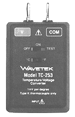 Voltage/Temperature Converter